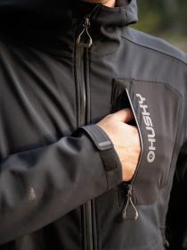 Husky Samai M black pánská softshell bunda