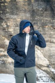 Husky Samai M black pánská softshell bunda
