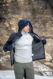 Husky Samai M black pánská softshell bunda
