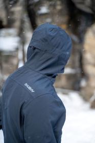 Husky Samai M black pánská softshell bunda