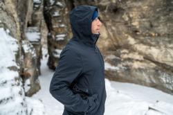 Husky Samai M black pánská softshell bunda