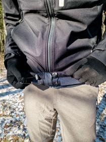 Husky Sauri M black pánská softshell bunda