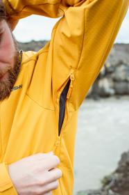 Husky Sevan M yellow pánská softshell bunda