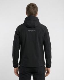 Husky Silvo M black pánská softshell bunda