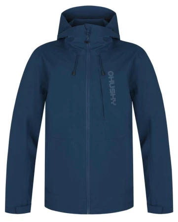 Husky Sita M blue pánská softshell bunda