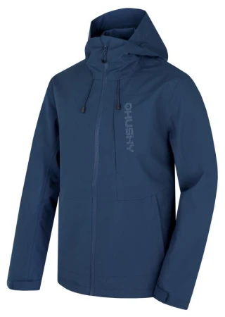 Husky Sita M blue pánská softshell bunda