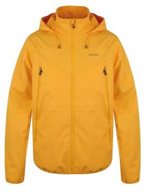 Husky Sonny M yellow pánská softshell bunda