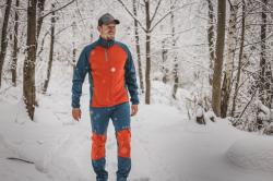 Husky Suli M grey/mint pánská softshell bunda