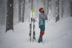 Husky Suli M grey/mint pánská softshell bunda