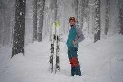 Husky Suli M grey/mint pánská softshell bunda