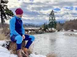 Husky Suli M grey/mint pánská softshell bunda