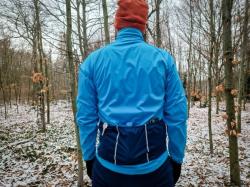 Husky Suli M turquoise/brown pánská softshell bunda