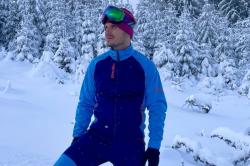 Husky Suli M turquoise/brown pánská softshell bunda