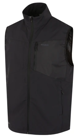 Husky Salien M black pánská softshell vesta