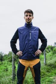 Husky Salien M dk. blue pánská softshell vesta