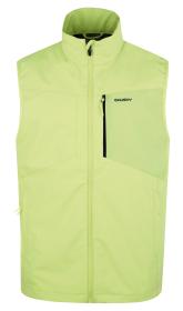 Husky Salien M lt. green pánská softshell vesta