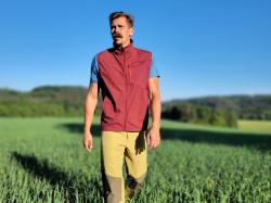 Husky Salien M lt. green pánska softshell vesta
