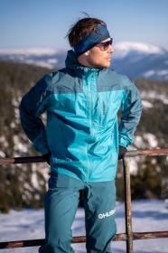 Husky Luma M turquoise pánská ultralehká bunda