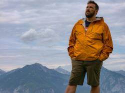 Husky Luma M turquoise pánská ultralehká bunda