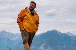 Husky Luma M turquoise pánská ultralehká bunda