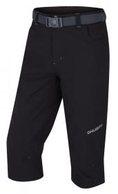 Husky Klumy M black pánske 3/4 nohavice