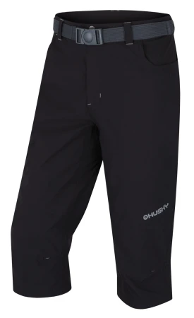 Husky Klumy M black pánské 3/4 kalhoty