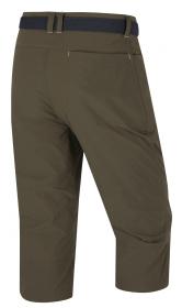 Husky Klumy M khaki pánské 3/4 kalhoty