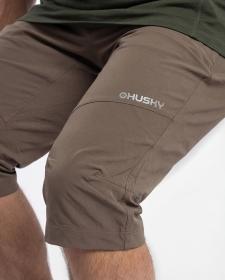 Husky Klumy M khaki pánské 3/4 kalhoty