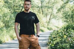 Husky Ropy M beige pánské šortky