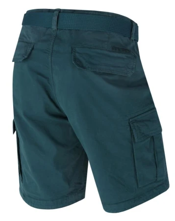 Husky Ropy M dk. green pánské bavlněné kraťasy