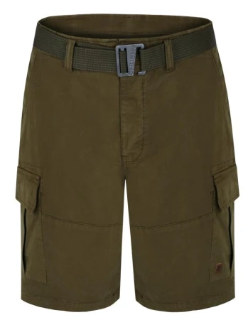 Husky Ropy M khaki pánské bavlněné kraťasy
