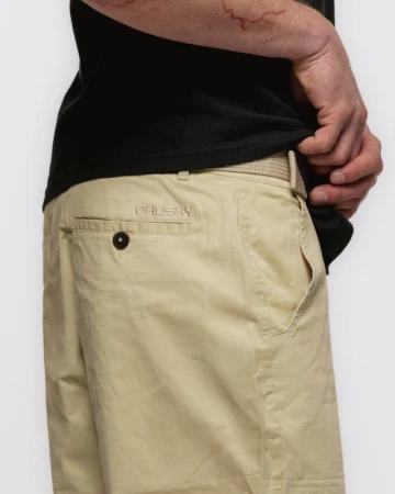 Husky Ruby M beige pánské bavlněné kraťasy