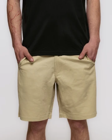 Husky Ruby M beige pánské bavlněné kraťasy