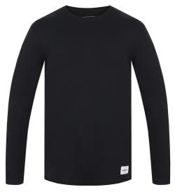 Husky Tee Loba M black pánské bavlněné triko