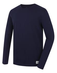 Husky Tee Loba M dark blue pánské bavlněné triko