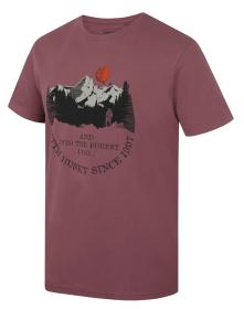 Husky Tee Moon M dark bordo pánské bavlněné triko Husky Tee Moon M dark bordo pánské bavlněné triko
