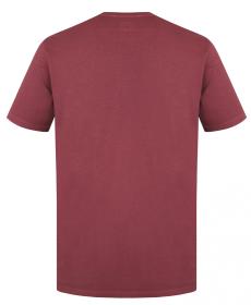 Husky Tee Skyline M bordo pánské bavlněné triko