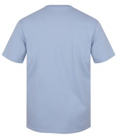 Husky Tee Square M light blue pánské bavlněné triko