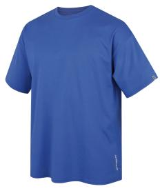 Husky Tee View M blue pánské bavlněné triko