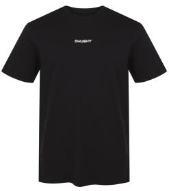 Husky Tee Walker M black pánské bavlněné triko