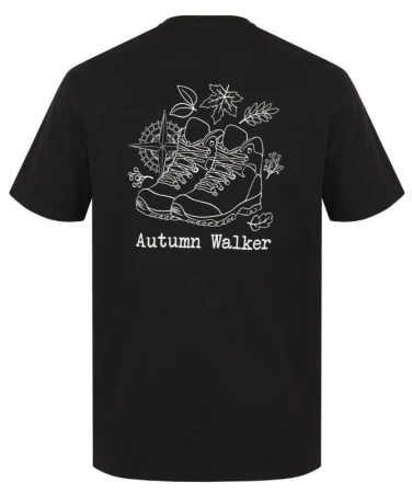 Husky Tee Walker M black pánské bavlněné triko