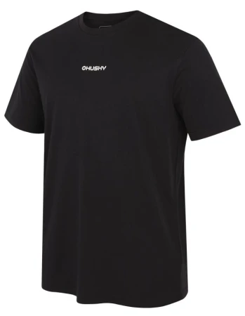 Husky Tee Walker M black pánské bavlněné triko