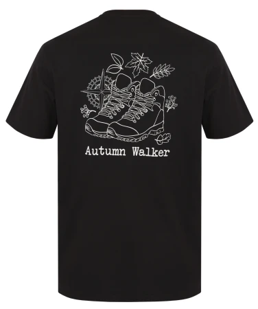 Husky Tee Walker M black pánské bavlněné triko