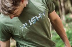 Husky Tee Wild M white pánské bavlněné triko