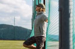 Husky Kafrey M green pánské funkční kraťasy