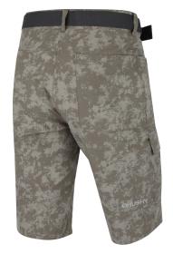 Husky Kafrey M khaki pánské funkční kraťasy