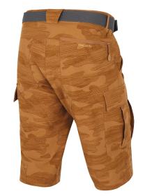 Husky Kalfer M dark mustard pánské funkční kraťasy