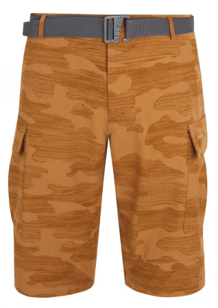 Husky Kalfer M dark mustard pánské funkční kraťasy