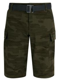 Husky Kalfer M khaki pánské funkční kraťasy
