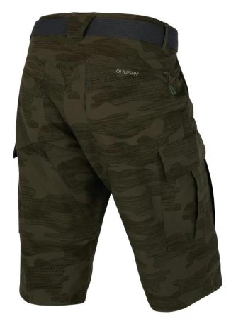 Husky Kalfer M khaki pánské funkční kraťasy
